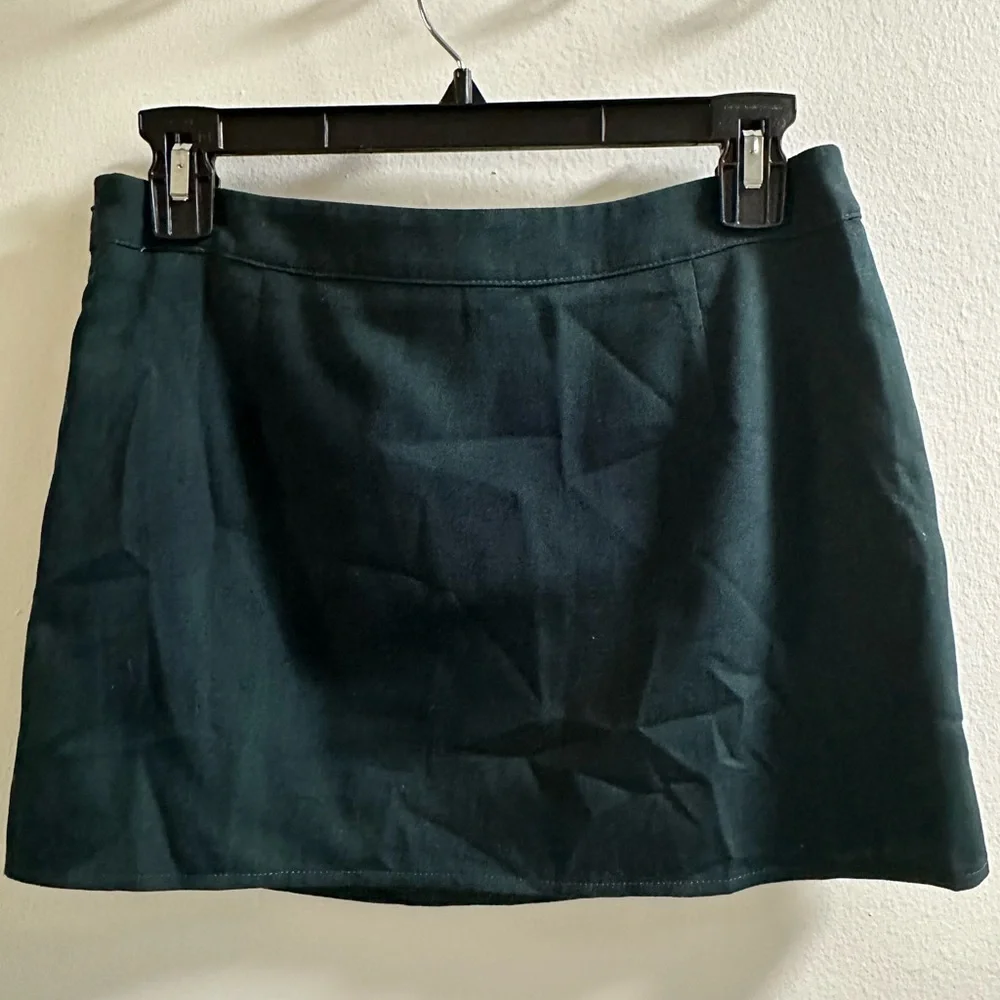 SHEIN Dark Green Mini Skirt - Picture 3 of 3